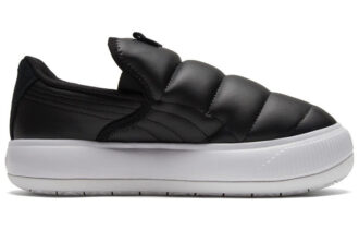 (WMNS) Mocka Mayu Slip-on Skor Svarta/Vita