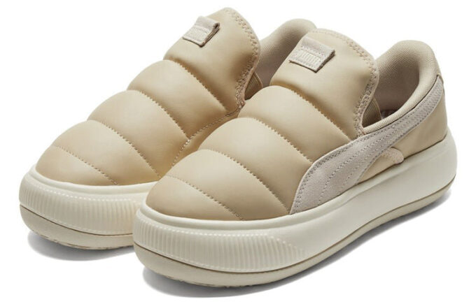 (WMNS) Mocka Mayu Slip-on Sneakers Elfenbensvit