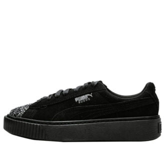 (WMNS) Mockaplattform ”Crushed Gem – Svart”