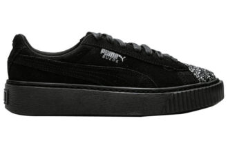 (WMNS) Mockaplattform ”Crushed Gem – Svart”