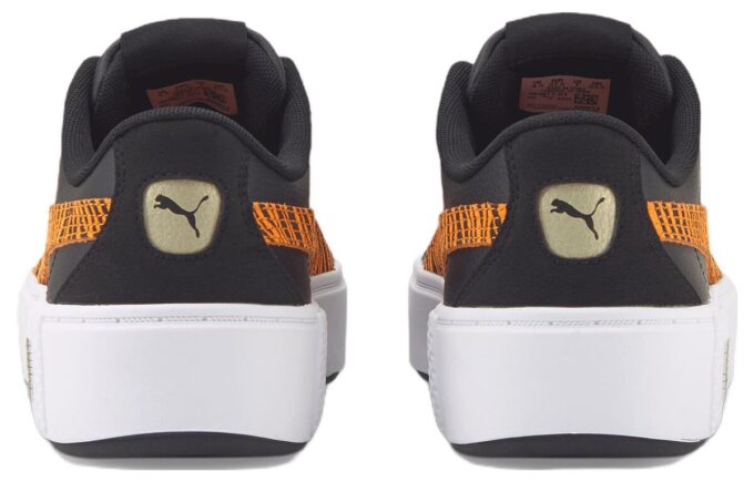 (WMNS) Mäskplattform ”Svart Vit Orange”