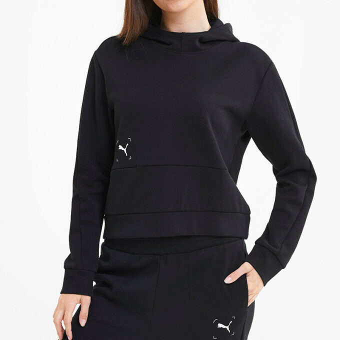 (WMNS) Nu-Tility Hoodie ”Svart Vit”