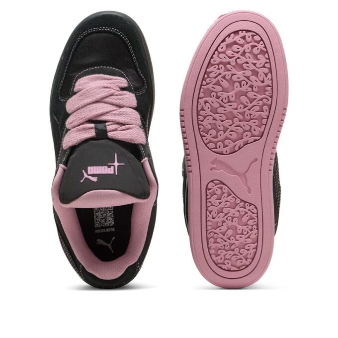 (WMNS) Park Luna Satin ”Princess Black Newlywed Pink”