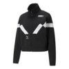 (WMNS) Pi Dblknit Logotyptryck Ståkrage Jacka Svart