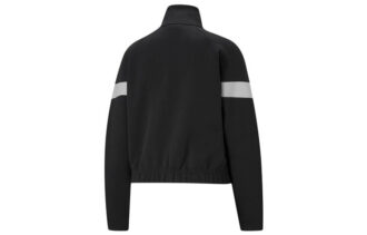 (WMNS) Pi Dblknit Logotyptryck Ståkrage Jacka Svart