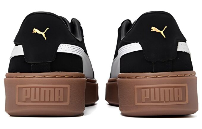 (WMNS) Platåskor Skateskor ”Svart Vit Brun”
