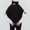 (WMNS) Power Color Blocking Crew Logo Print SweatshirtSvart