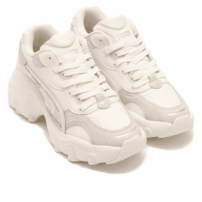 (WMNS) Pulsar Wedge ”Paljettvit”