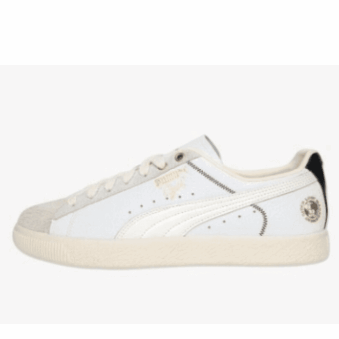 (WMNS) PUMALMC Clyde ”Vit Svart”