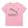 (WMNS) Rundhalsad T-shirt med Logotyptryck Rosa