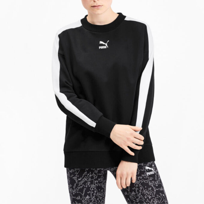 (WMNS) Rundringad tröja ”Svartvit”