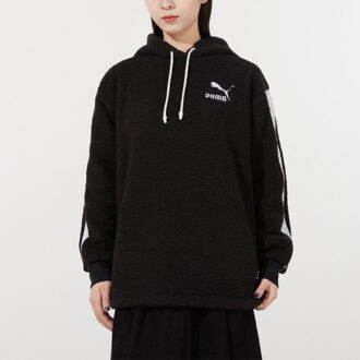 (WMNS) Sherpa Hoodie ”Svart Vit”