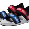 (WMNS) Signature Softride Casual Sandaler Svart Röd Blå