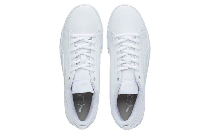(WMNS) Smash v2 Läder ”Trippelvit”