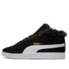 (WMNS) Smash V2 Plus Fleece Mid-Top Sneakers Svarta