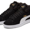 (WMNS) Smash V2 Plus Fleece Mid-Top Sneakers Svarta