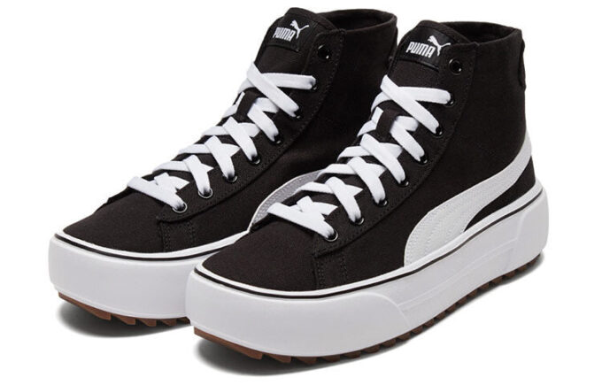(WMNS) Sneakers Kaia Mid CV Svart/Vit