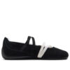 (WMNS) Speedcat Ballerinaskor i mocka ”Svartvit”