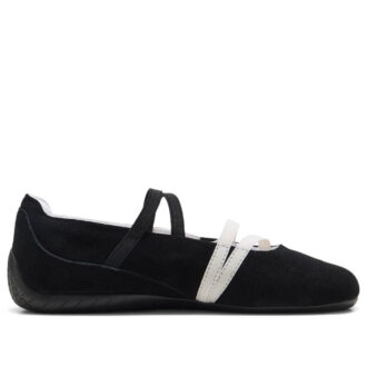 (WMNS) Speedcat Ballerinaskor i mocka ”Svartvit”