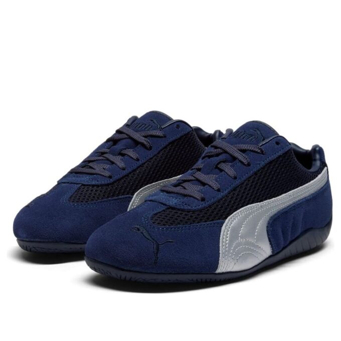 (WMNS) Speedcat Premium ”Marinblå Matt Silver”
