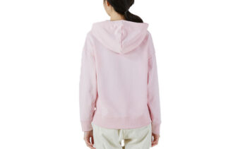 (WMNS) Stor Logo Athleisure Casual Sports Hoodie Rosa
