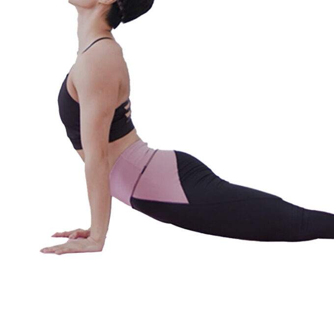 (WMNS) Studio Lace Högmidjade 7/8 Leggings ”Rosa”