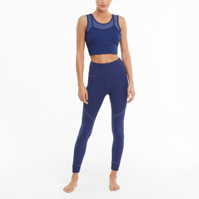 (WMNS) STUDIO Layered Crop Top ”Blå”