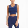 (WMNS) STUDIO Layered Crop Top ”Blå”