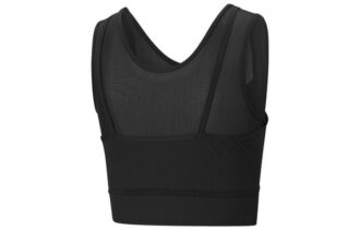 (WMNS) STUDIO Layered Crop Top ”Svart”