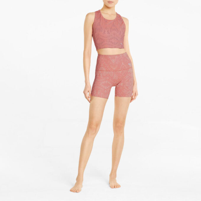 (WMNS) Studio Printed Cropped Training ”Rosette”