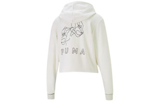 (WMNS) Style Cat Hoodie ”Vit Svart”
