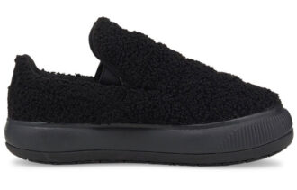 (WMNS) Suede Mayu Slip-On ”Teddy – Svart”