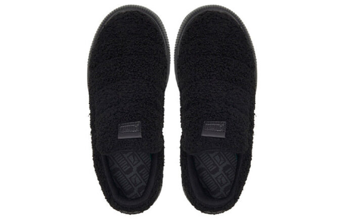 (WMNS) Suede Mayu Slip-On ”Teddy – Svart”