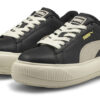 (WMNS) Suede Mayu Svarta Casual Sneakers Vita