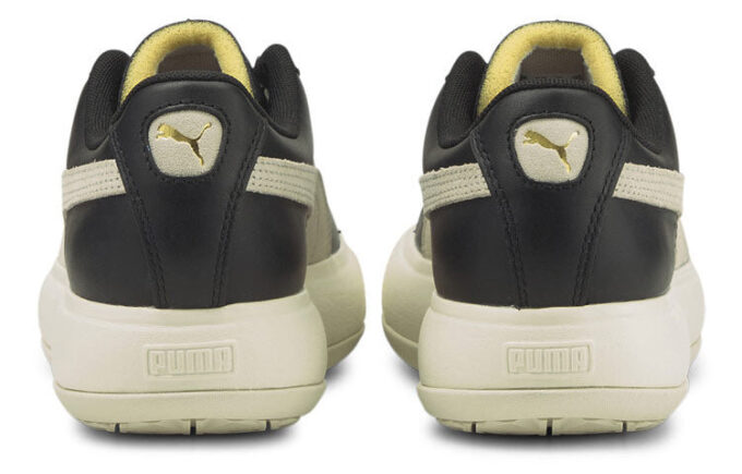 (WMNS) Suede Mayu Svarta Casual Sneakers Vita