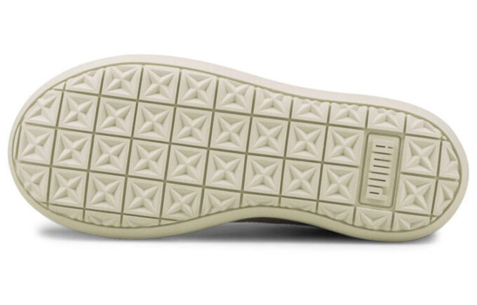 (WMNS) Suede Mayu Svarta Casual Sneakers Vita