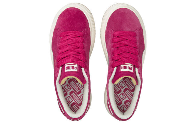 (WMNS) Suede Mayu Up ”Vinröd Krämvit”
