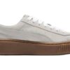 (WMNS) Suede Platform Core L ”Whisper White”