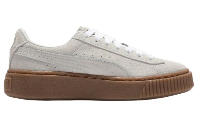 (WMNS) Suede Platform Core L ”Whisper White”