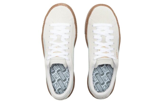 (WMNS) Suede Platform Core L ”Whisper White”