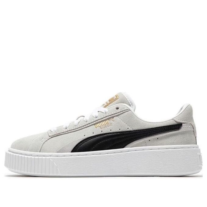 (WMNS) SuedePlatform ”Vit och svart”