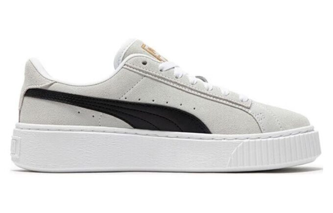 (WMNS) SuedePlatform ”Vit och svart”