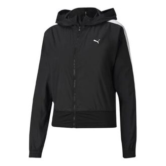 (WMNS) Train Favorite vävd jacka ”Svart”
