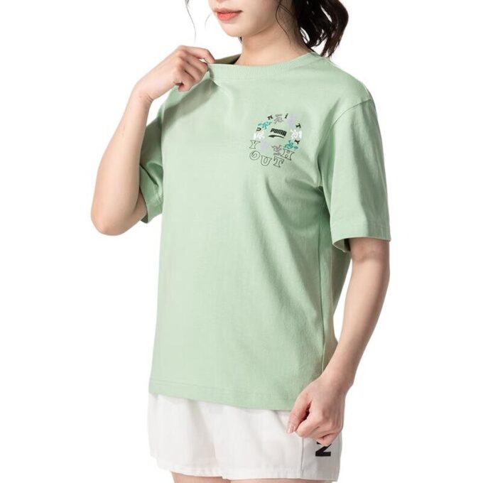 (WMNS) Ungdomslogotyp T-shirt ”Grön”