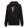 (WMNS) Överdimensionerad Graphic Hoodie ”Svart”