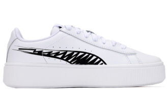 (WMNS) Vikky Stacked L Sketch Sneakers Vita/Svarta