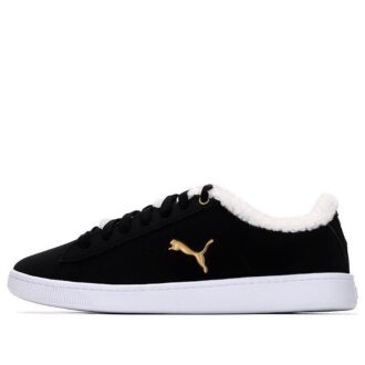 (WMNS) Vikky v2 Cat Teddy Sneakers Svarta
