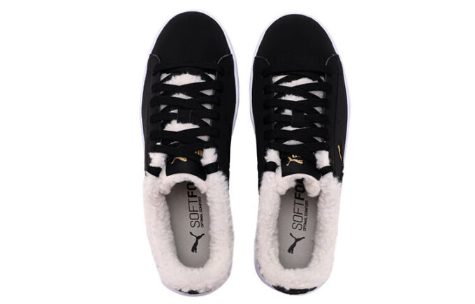 (WMNS) Vikky v2 Cat Teddy Sneakers Svarta