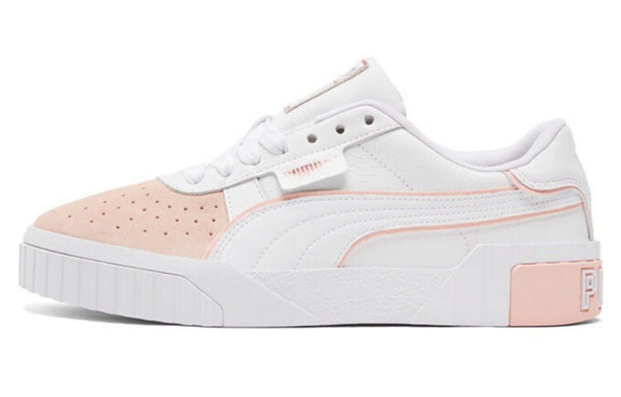 (WMNS) Wms Cali Skateskor ”Vit Rosa”