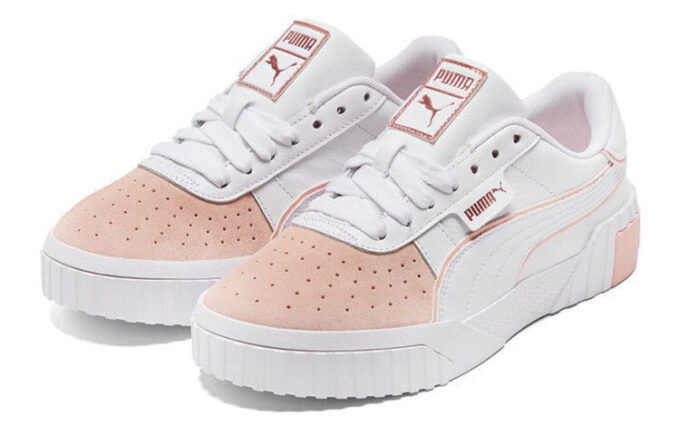 (WMNS) Wms Cali Skateskor ”Vit Rosa”